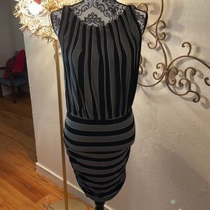 B44 stripe dress